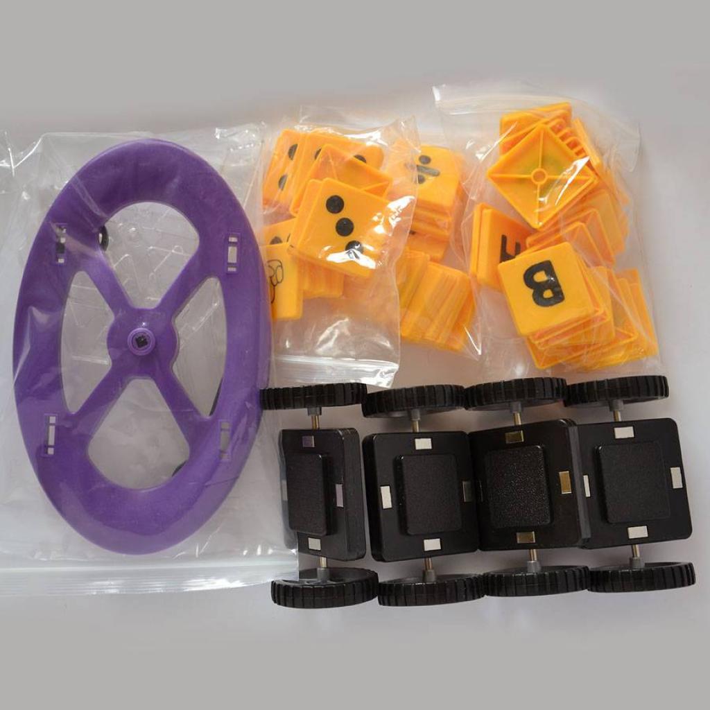 Конструктор Магнікон 198 деталей Plastic box (MK-198) - зображення 4