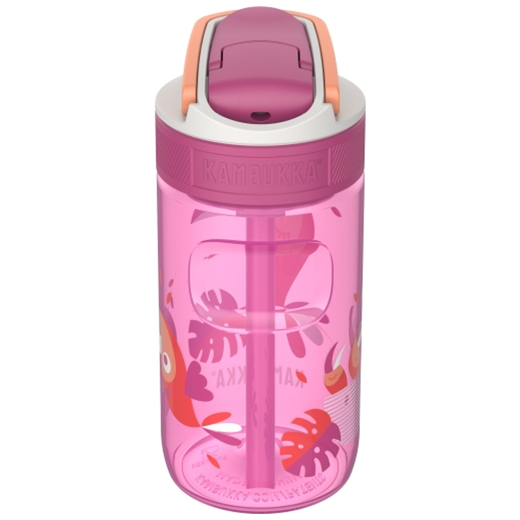 Пляшка для води Kambukka Lagoon 400 мл Toekan Love рожевий (11-04046) - зображення 3
