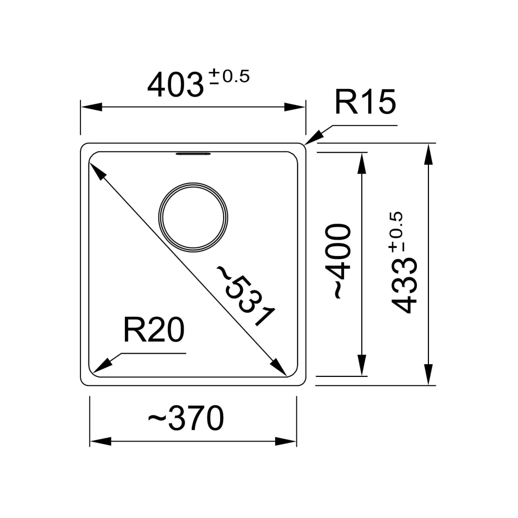 Мийка кухонна Franke 125.0701.773 - зображення 3