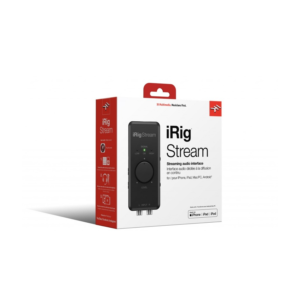 Аудіоінтерфейс IK Multimedia iRig Stream - зображення 2