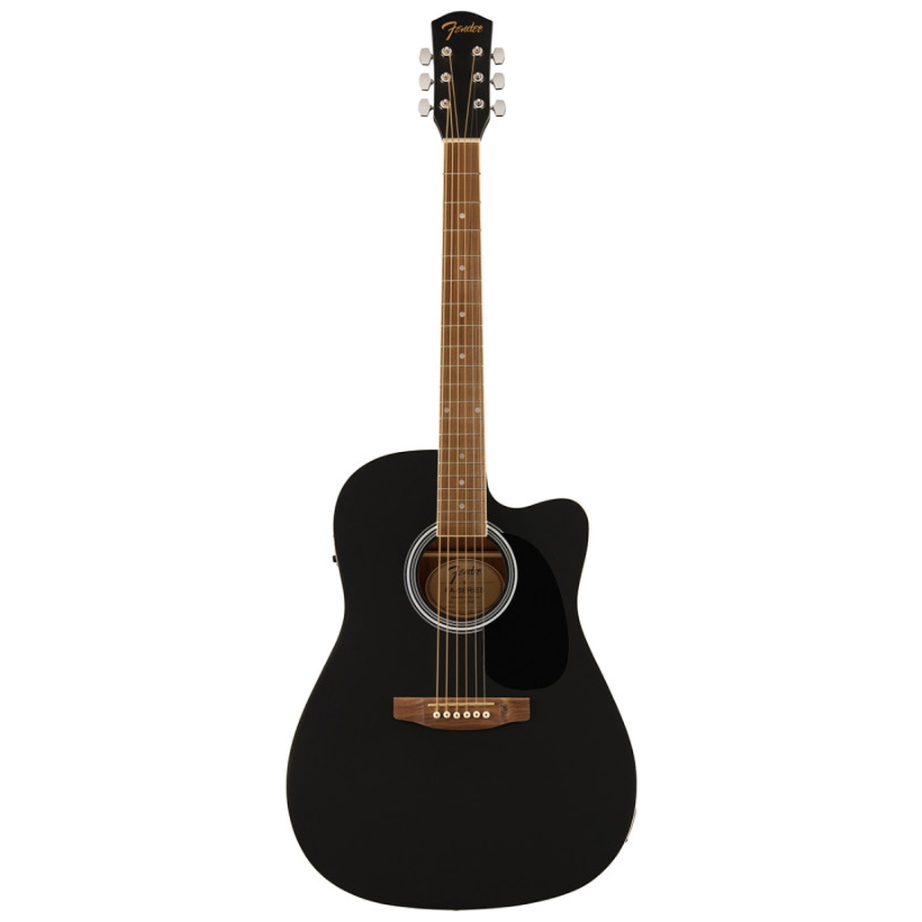 Гітара електроакустична Fender FA-25CE Black (236120) - зображення 1