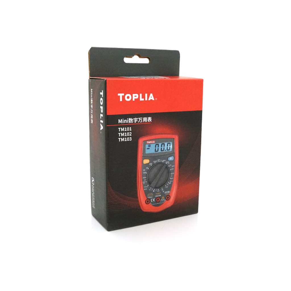 Цифровий мультиметр Voltronic TOPLIA TM101 V, A, R (TM101) - зображення 4