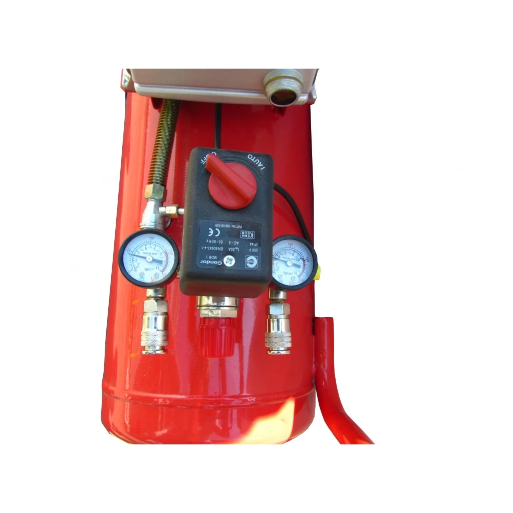 Компресор Vulkan IBL50B 50л 250/190л/хв, 1,8кВт, 10bar, 1 циліндр (IBL50B) - зображення 2