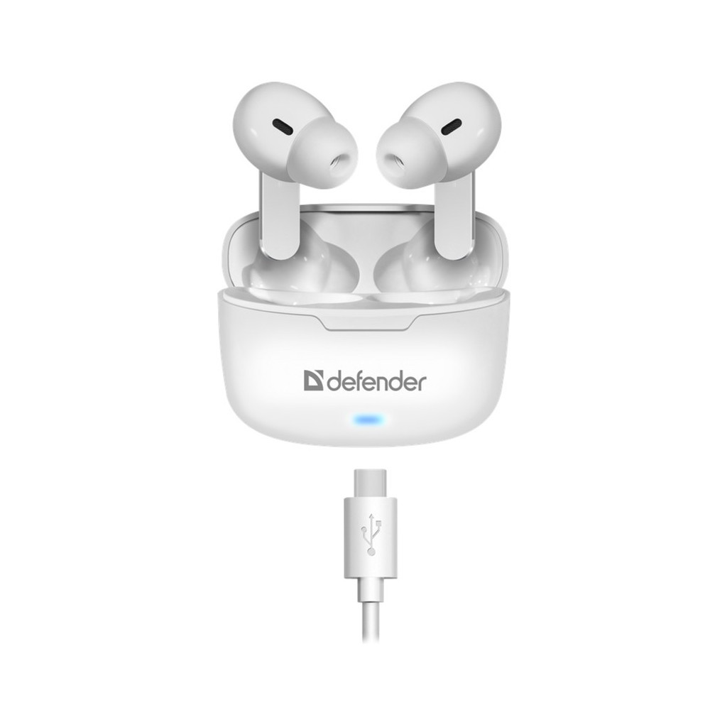 Навушники Defender Twins 903 TWS White (63903) - зображення 7