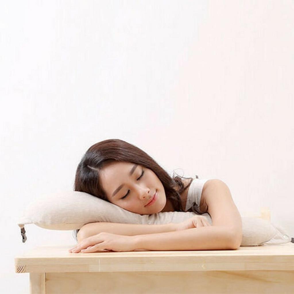 Туристична подушка Xiaomi 8H Travel U-Shaped Pillow Cream (388321) - зображення 4