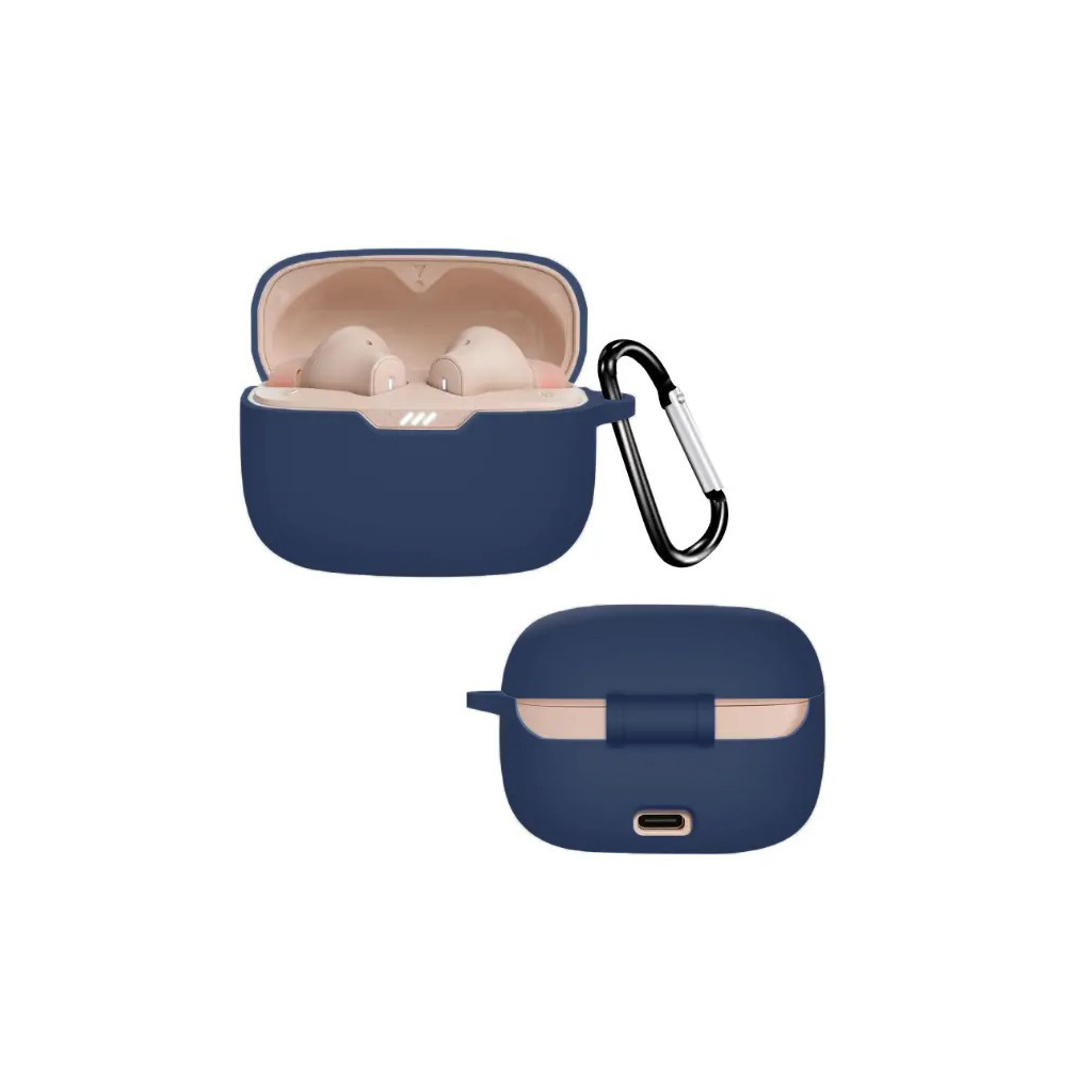 Чохол для навушників BeCover Silicon для JBL Tune 230 NC TWS Deep Blue (709600) - изображение 4