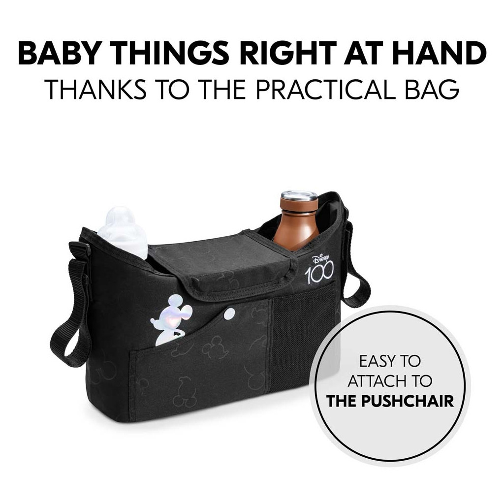 Коляска Hauck Travel N Care Disney 100 Black + органайзер (16023-7) - зображення 3