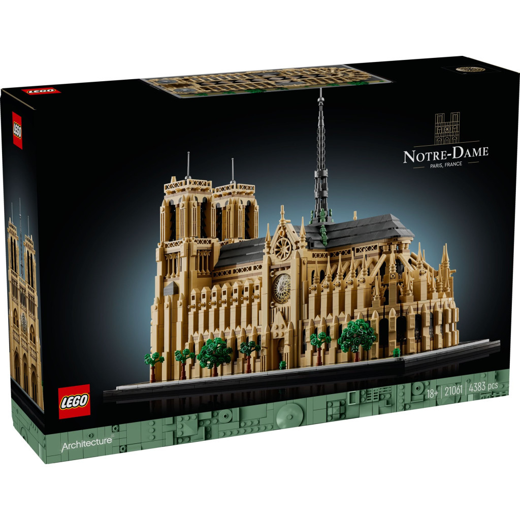 Конструктор LEGO Architecture Нотр-Дам-де-Парі (21061) - зображення 1