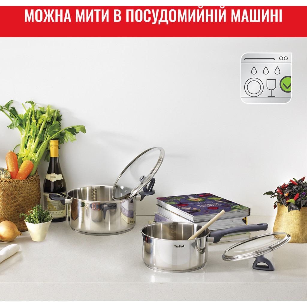 Набір посуду Tefal Daily Cook 8 предметів (G712S855) - зображення 9