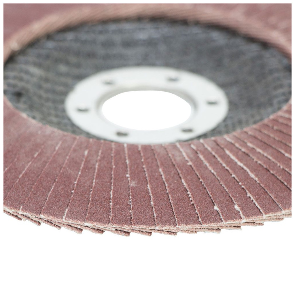 Круг зачистний Sigma пелюстковий торцевий Т29 (конічний) 125мм P180 (9172681) - зображення 4