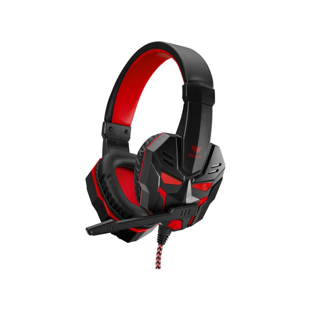 Навушники Aula Prime Basic Gaming Headset Red (6948391232652) - зображення 1