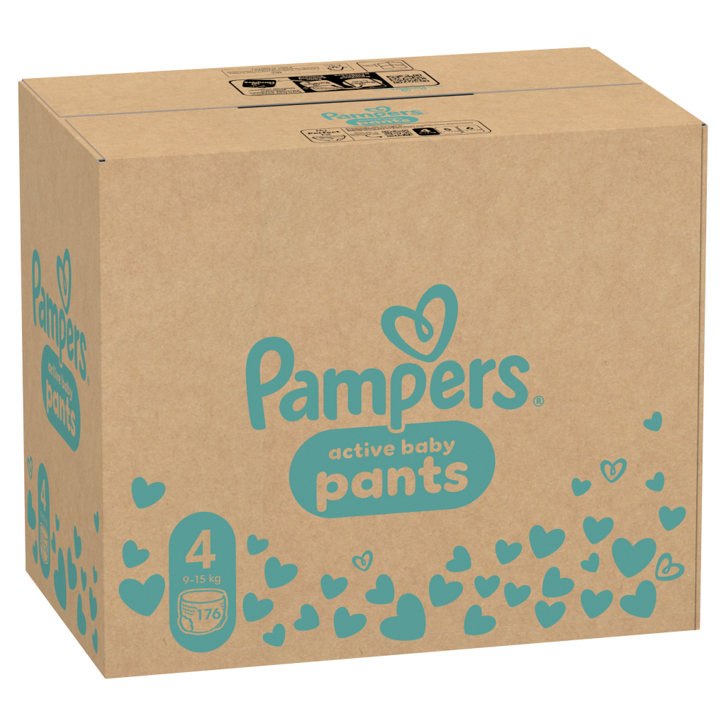 Підгузки Pampers трусики Pants Maxi Розмір 4 (9-15 кг) 176 шт (8006540068557) - зображення 2