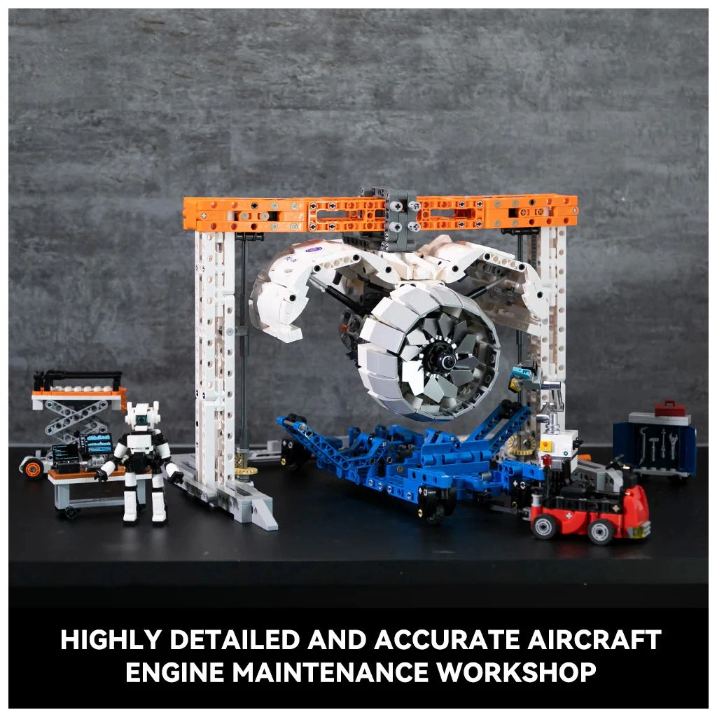 Конструктор Pantasy Майстерня авіаційних двигунів (85006) - зображення 2