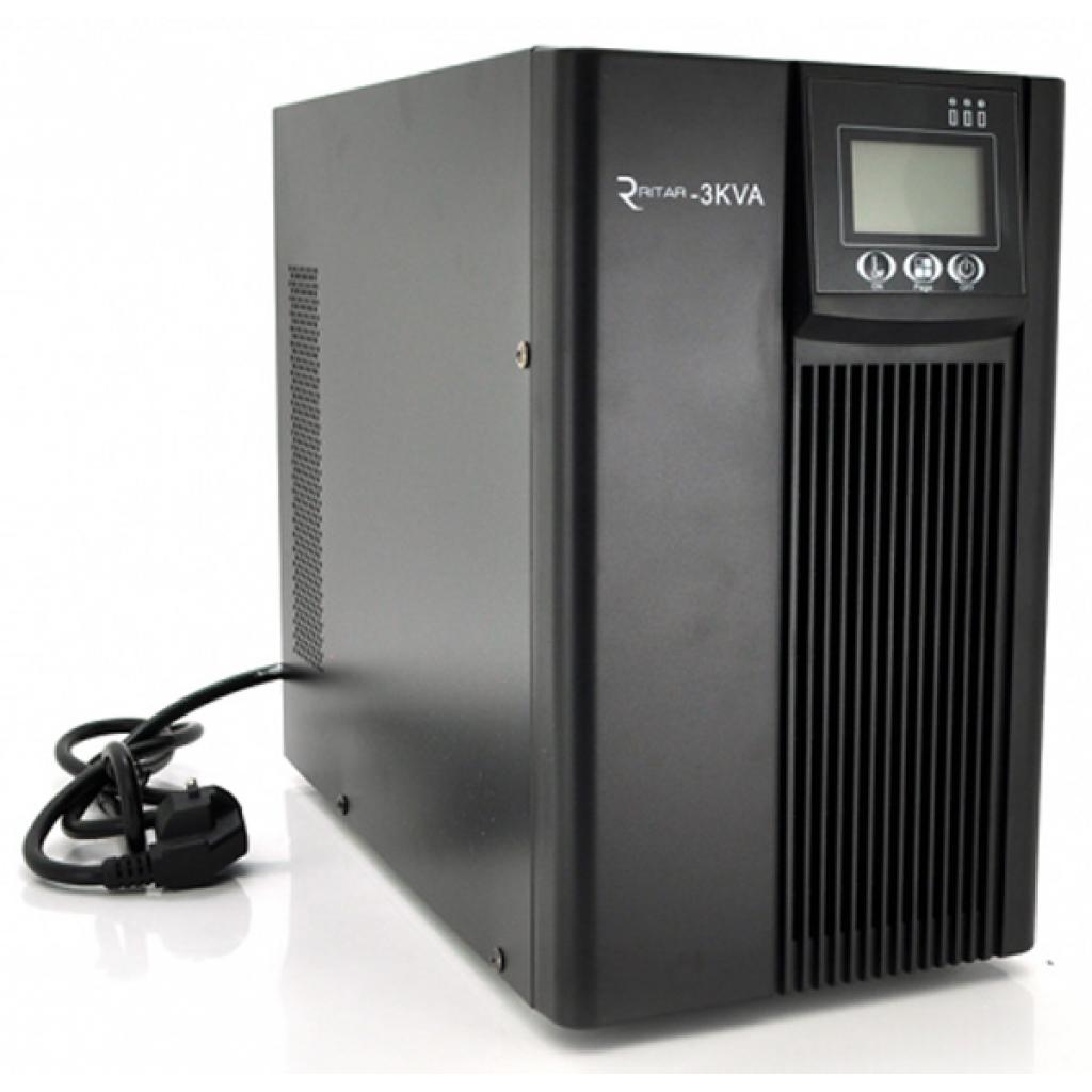 Пристрій безперебійного живлення Ritar PT-3KL-LCD - зображення 1