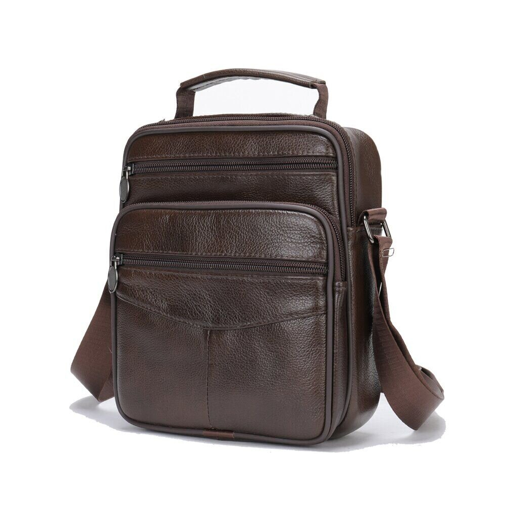 Сумка Vintage На одне відділення Коричнева (20246) - зображення 2