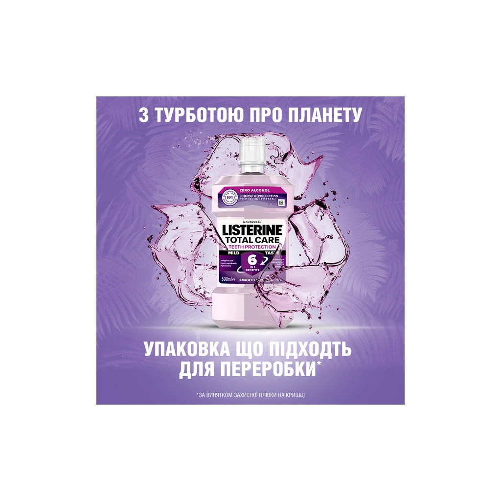 Ополіскувач для порожнини рота Listerine Total Care 600 мл (3574661537283/3574661665948) - зображення 4