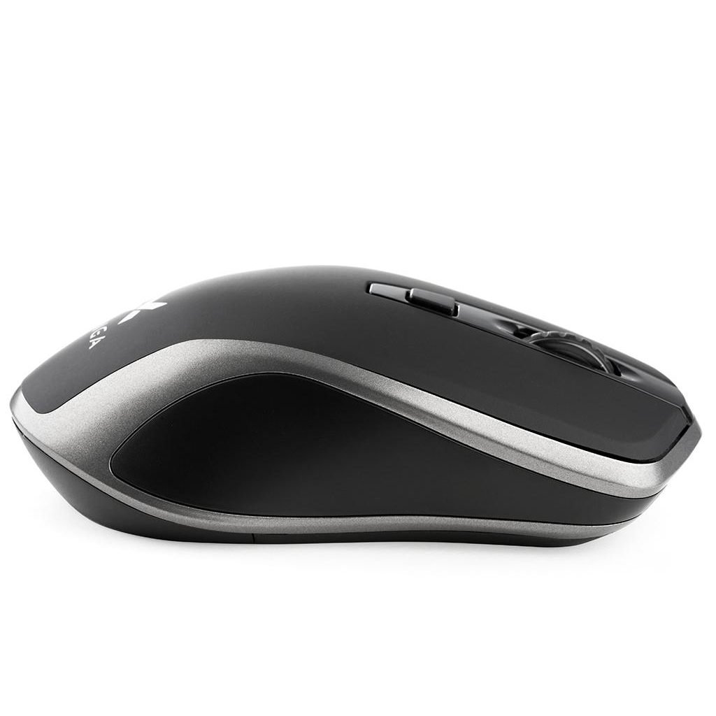 Мишка Vinga MSW-909 Silent black-grey - зображення 5