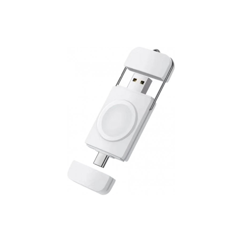 Зарядний пристрій XoKo 2in1 USB-A/C APWC-001 for apple watch charger (XK-APWC-001-WH) - зображення 2