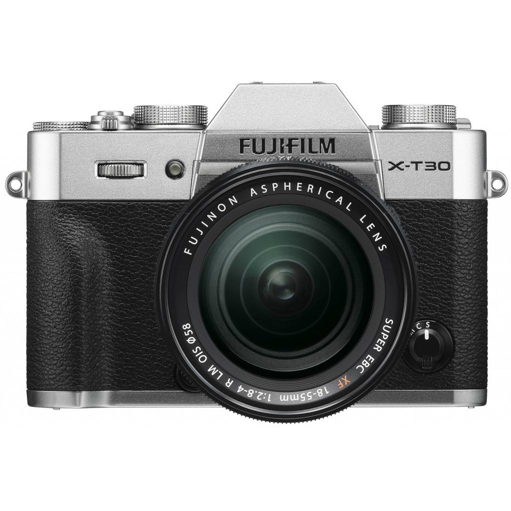 Цифровий фотоапарат Fujifilm X-T30 XF 18-55mm F2.8-4R Kit Silver (16619841) - зображення 2