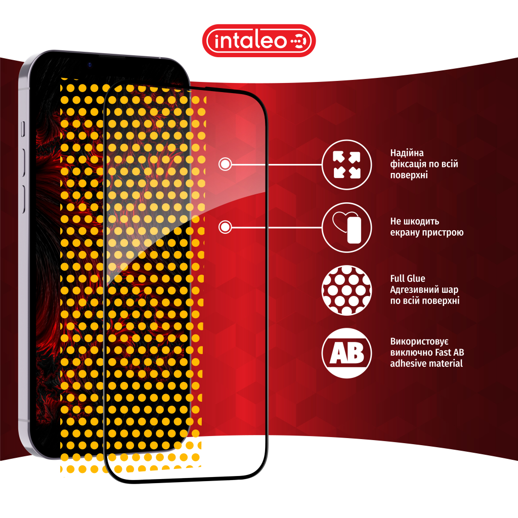 Скло захисне Intaleo Full Glue ESD Apple iPhone 14 (1283126542114) - зображення 7