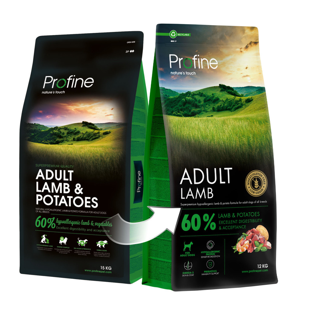 Сухий корм для собак Profine Lamb and Potatoes для дорослих собак всіх порід 12 кг (8595602570157) - зображення 4