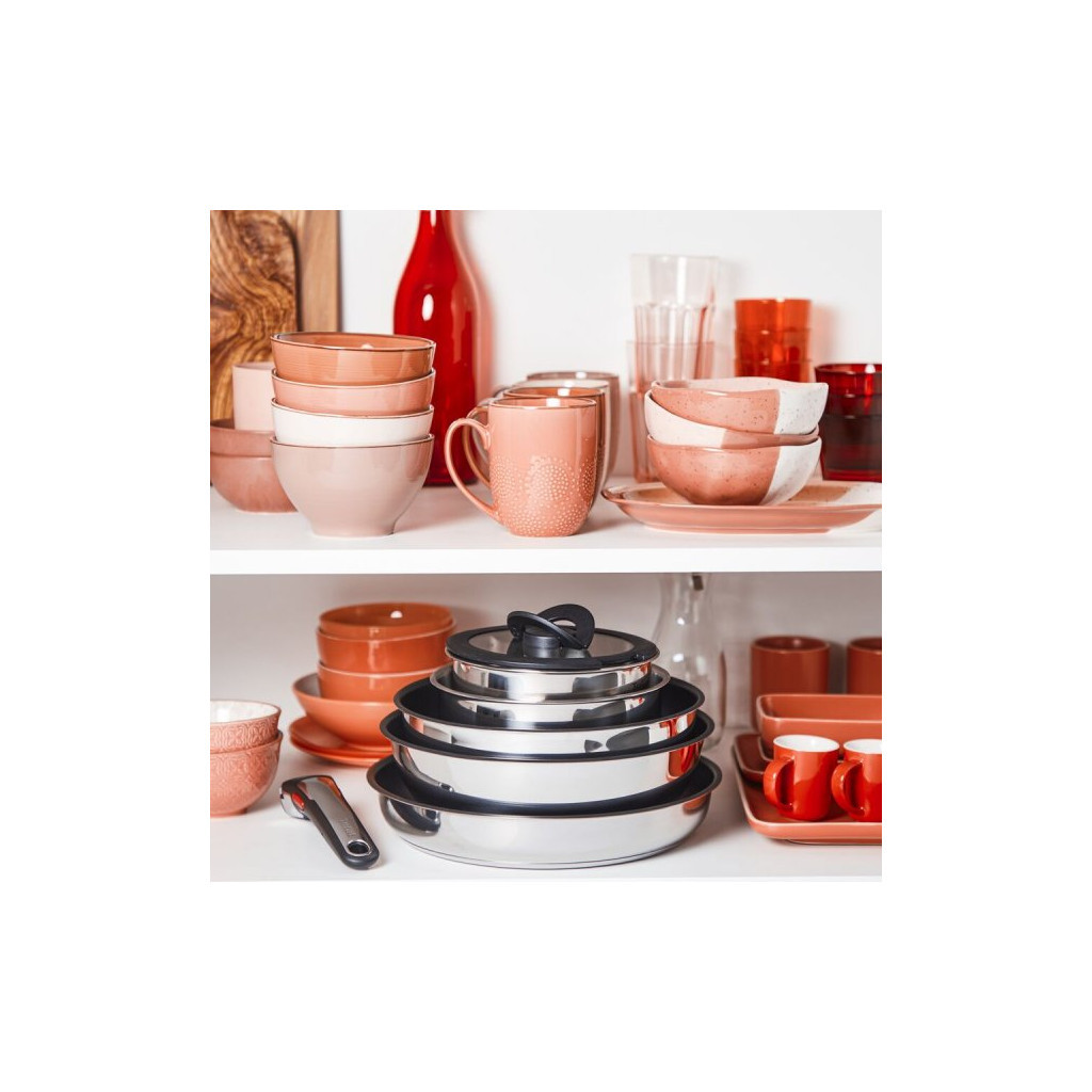 Набір посуду Tefal Ingenio Emotion 10 предметів (L897SA74) - зображення 7