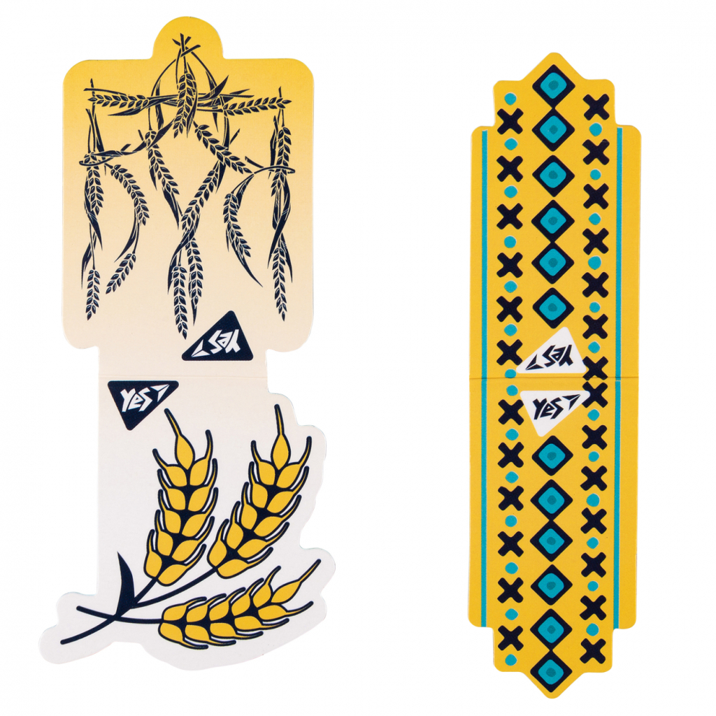 Закладки для книг Yes магнітні Ukraine, 2шт (708123) - зображення 3