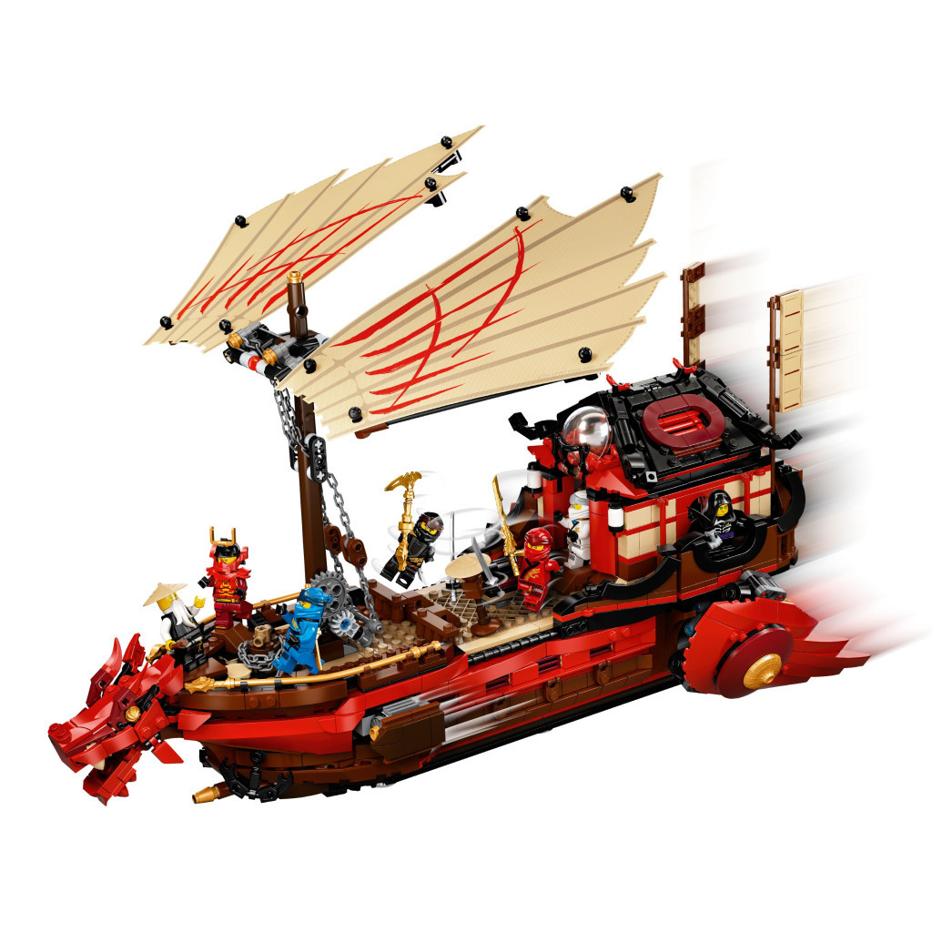 Конструктор LEGO Ninjago Літаючий корабель Майстра Ву 1781 деталь (71705) - зображення 4