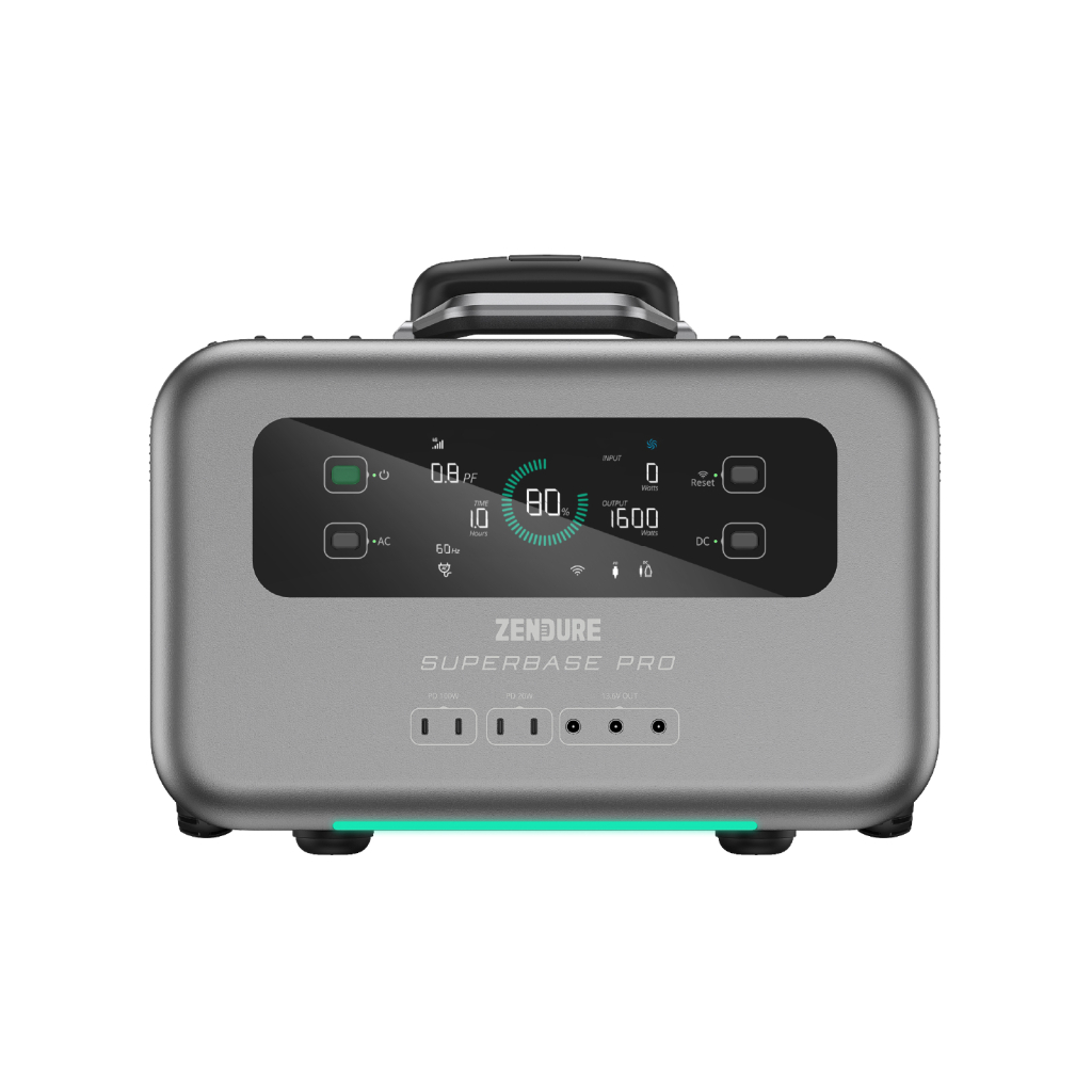 Зарядна станція Zendure SuperBase Pro 1500 Black (ZDSBP1500-BK-EU) - зображення 1