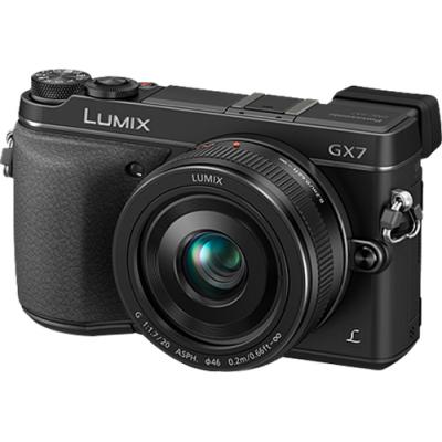 Цифровий фотоапарат Panasonic DMC-GX7 Kit 20mm Black (DMC-GX7CEE-K) - зображення 6