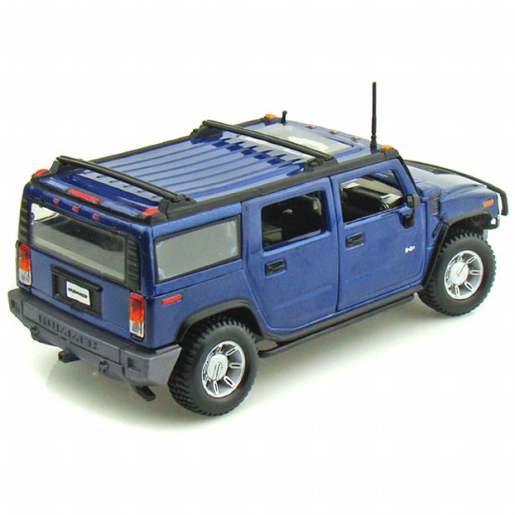 Машина Maisto Hummer H2 SUV 2003 (1:27) синій (31231 blue) - зображення 2