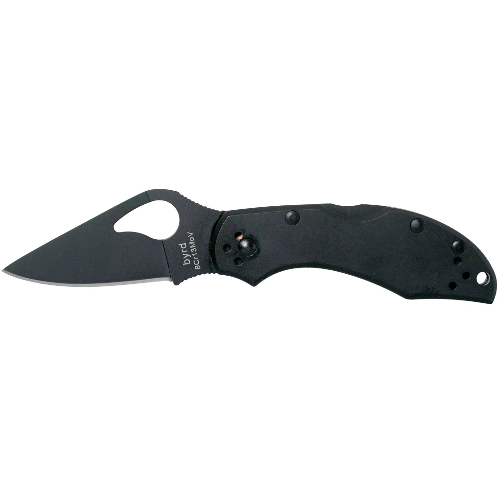 Ніж Spyderco Byrd Robin 2 Black Blade (BY10BKP2) - зображення 1