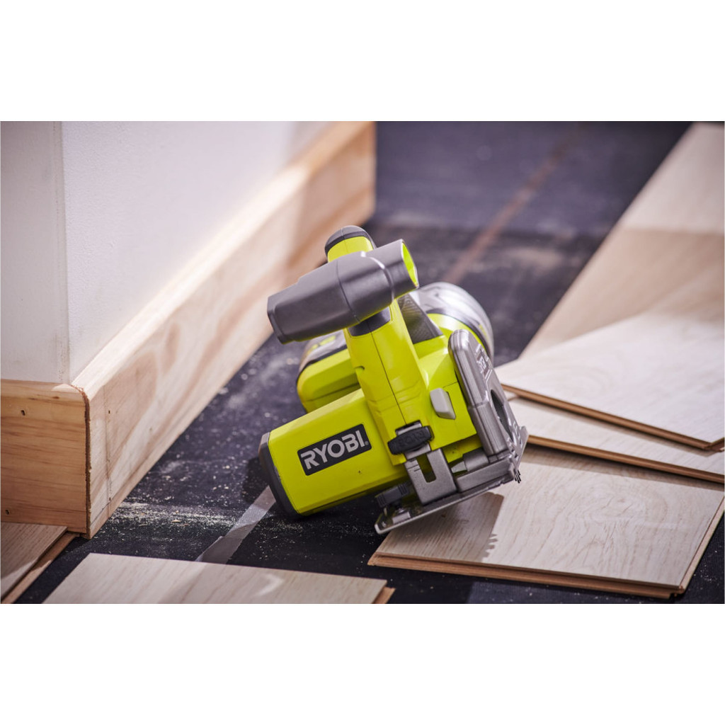 Дискова пила Ryobi R18MMS-0, 18В ONE+, диск 85мм (без АКБ та ЗП) (5133004515) - изображение 9