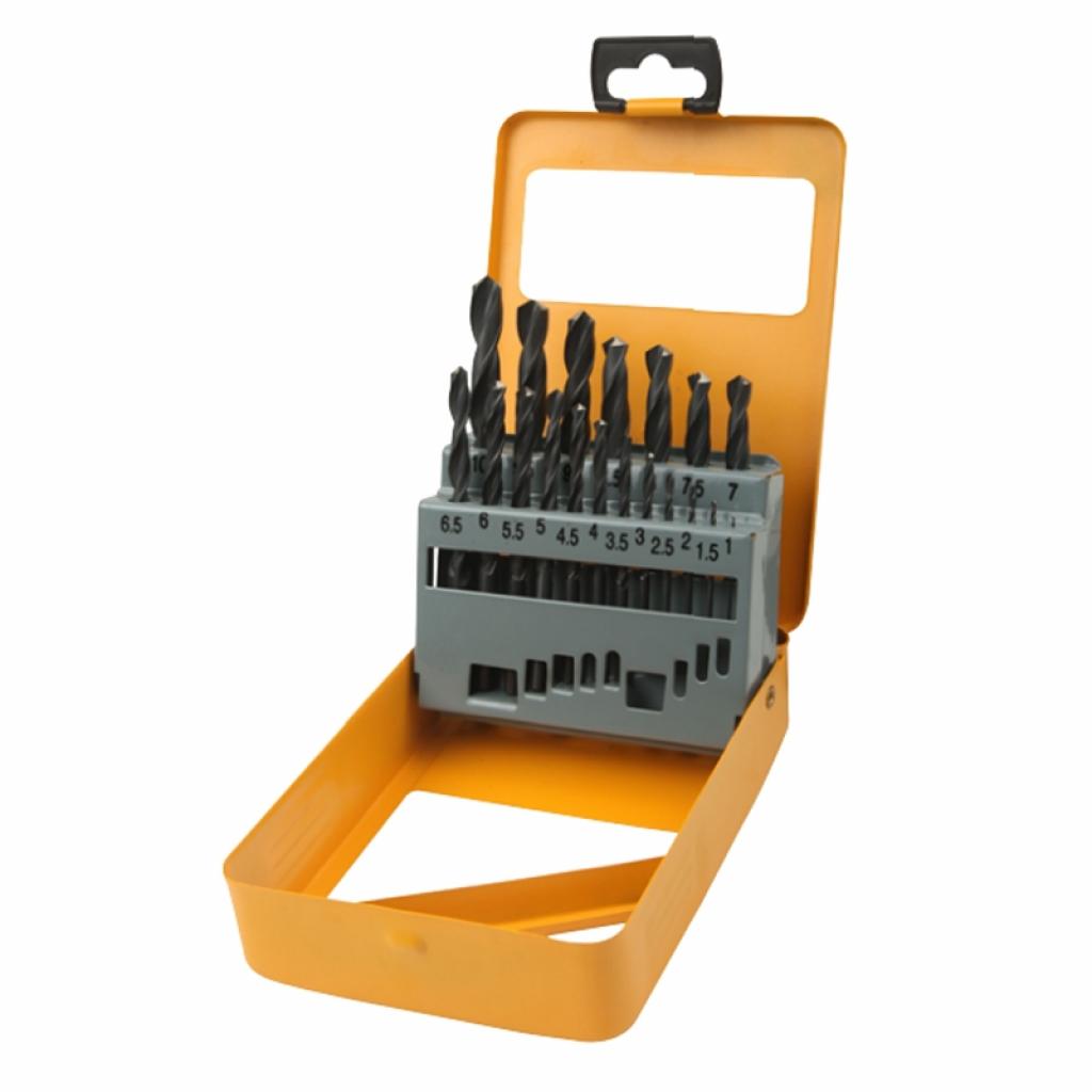 Набір свердл Tolsen по металу 19шт 1.0-10мм (75081) - зображення 1
