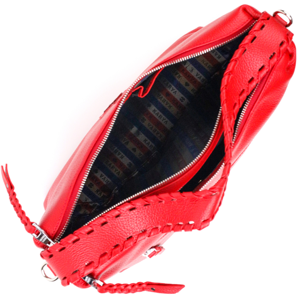 Сумка Karya Шкіряна Червона (20849) - зображення 6