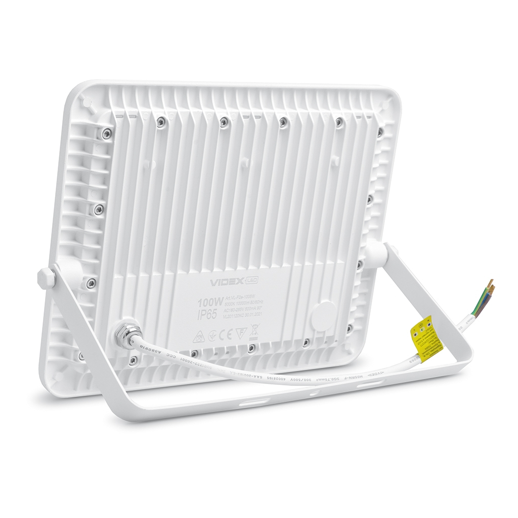Прожектор Videx LED F2e 100W 5000K (VL-F2e-1005W) - зображення 2