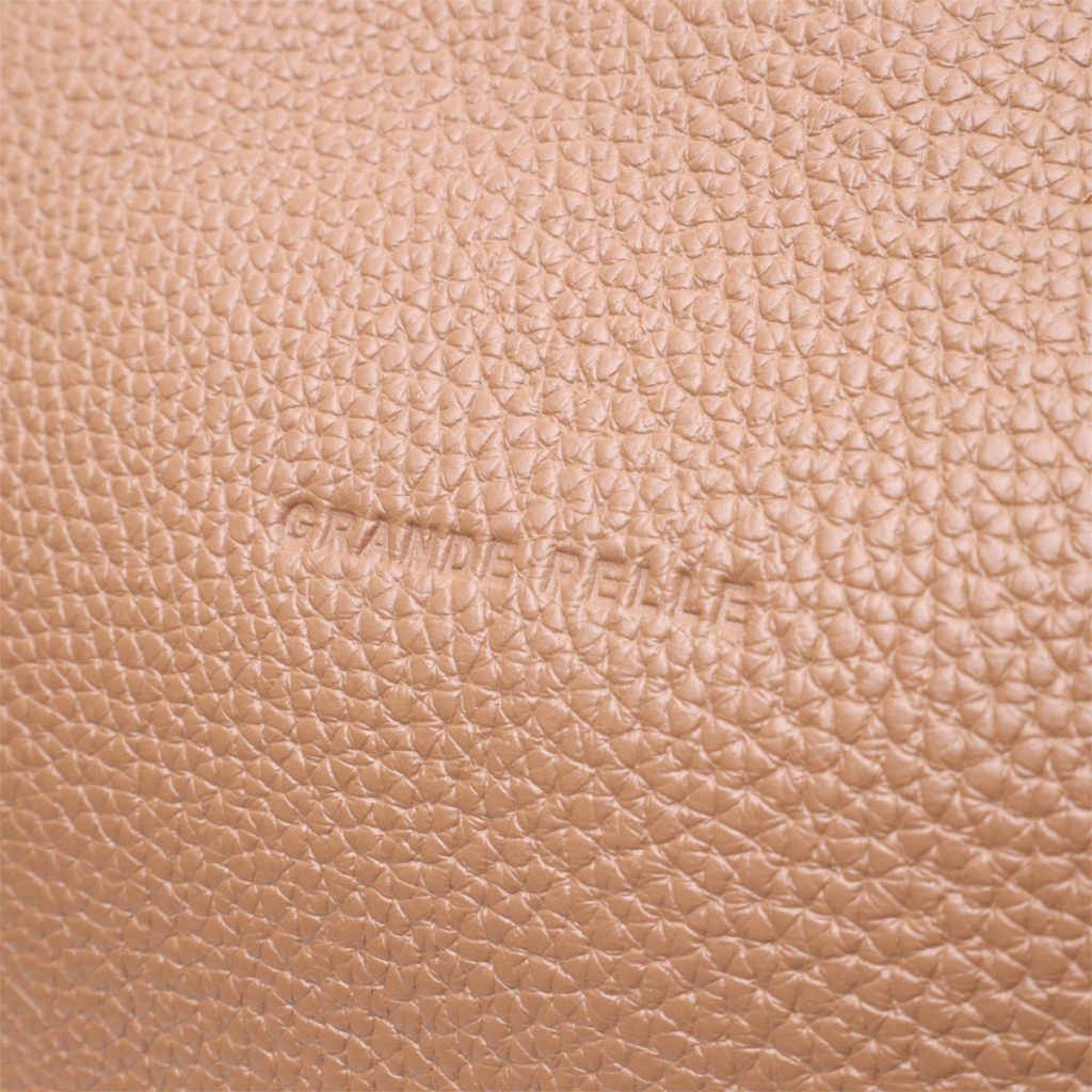 Сумка Grande Pelle З натуральної шкіри Бежева (11696) - зображення 3