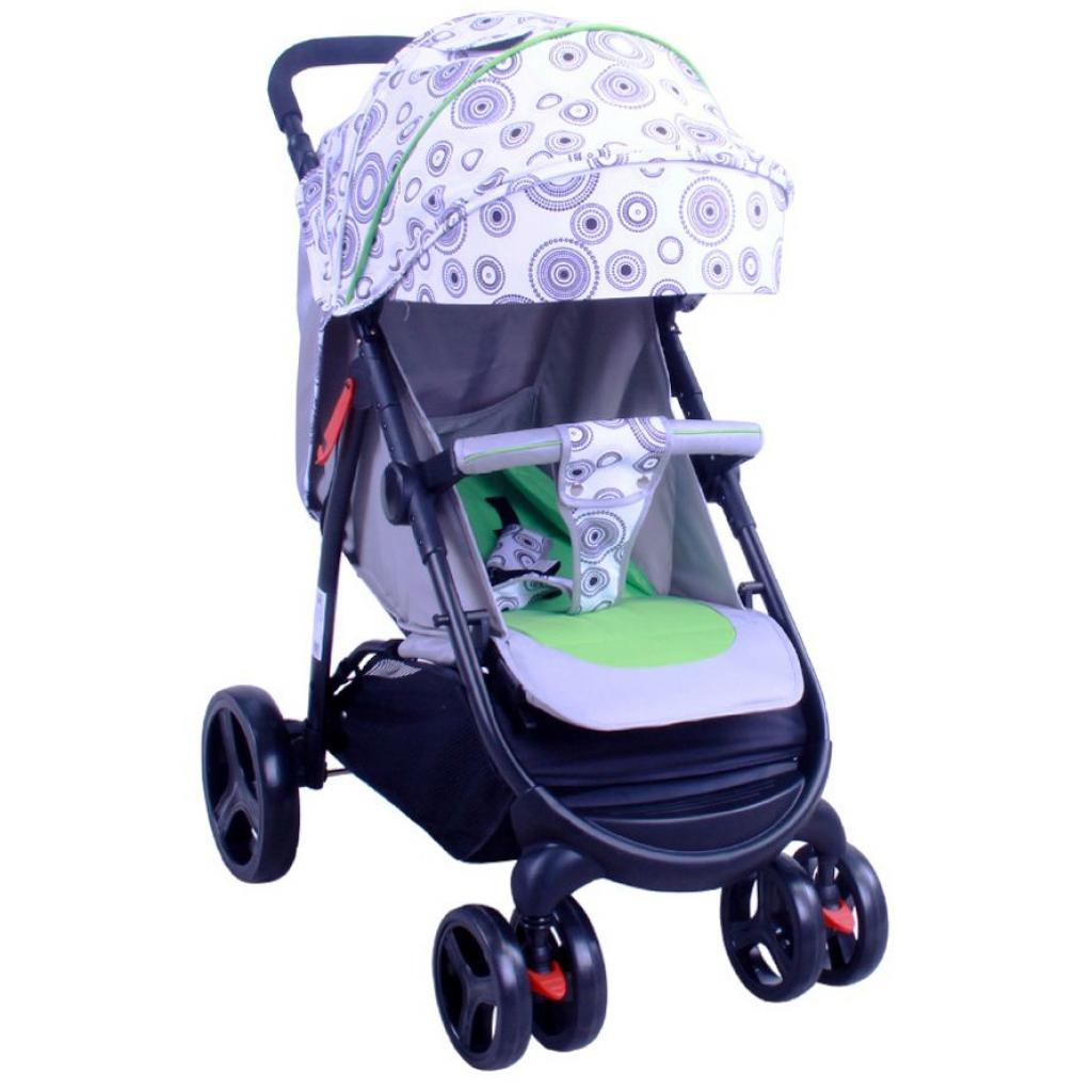 Коляска BabyHit Racy Green circles (14146) - зображення 2
