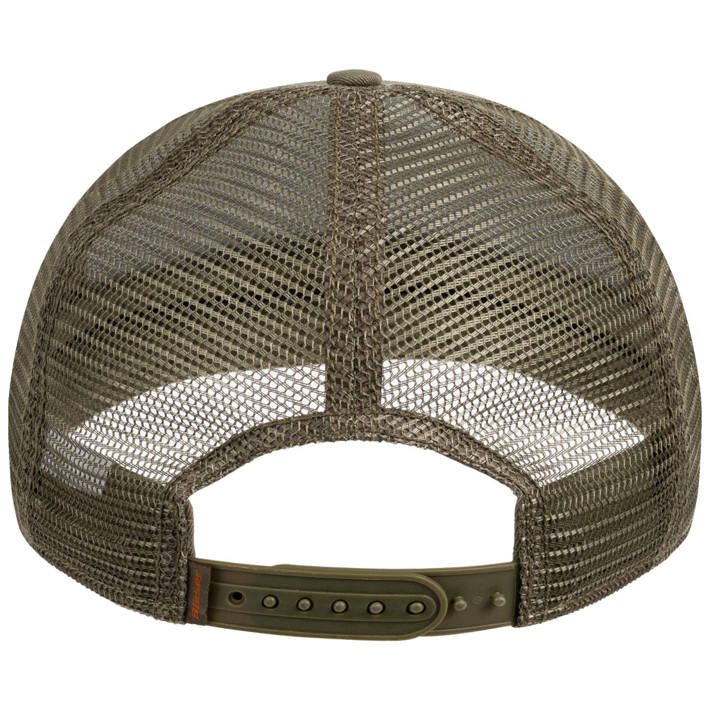 Кепка Blaser Active Outfits Leather Badge One size Олива (241017-107-566 one size) - зображення 4