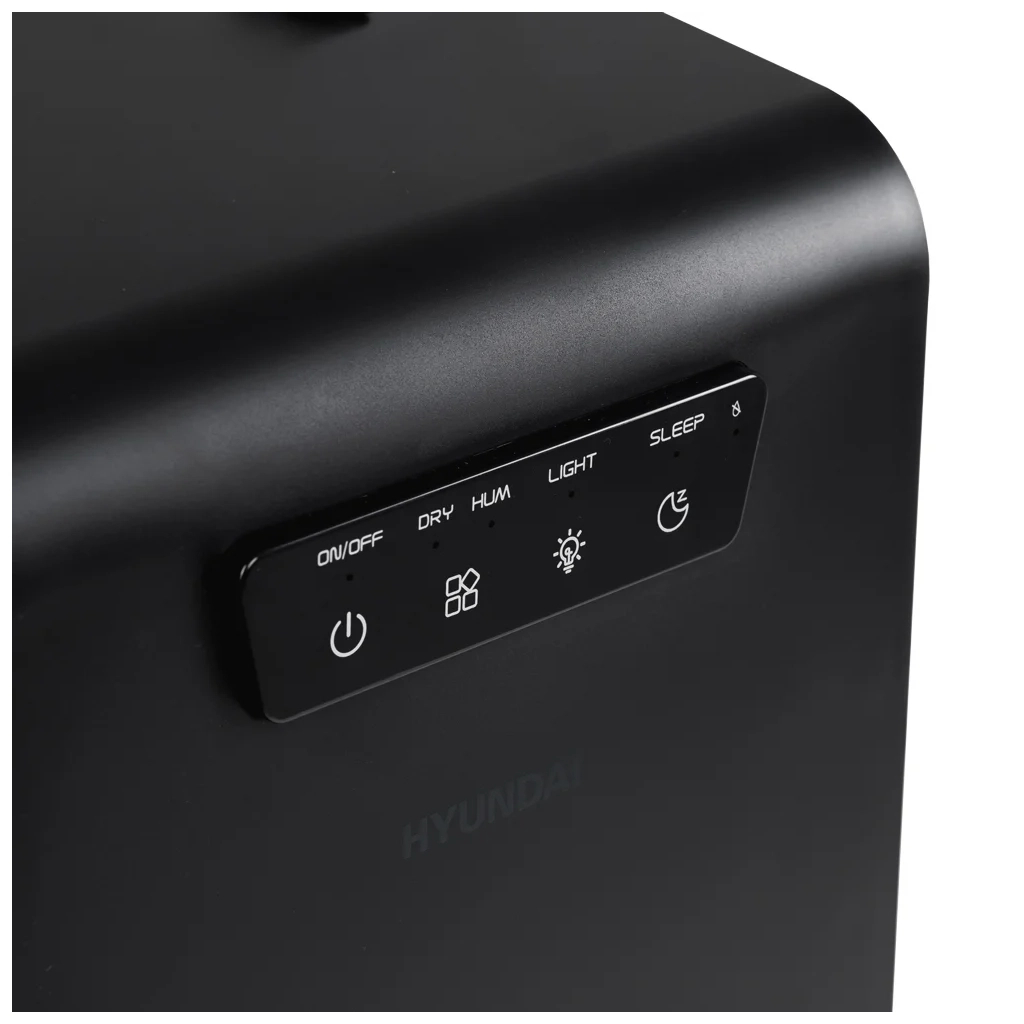 Осушувач повітря Hyundai HDSH002UA 1л.на добу, 25м.кв, 70Вт, фуккція зволоження, ел.кер-н (HDSH002UA) - зображення 8