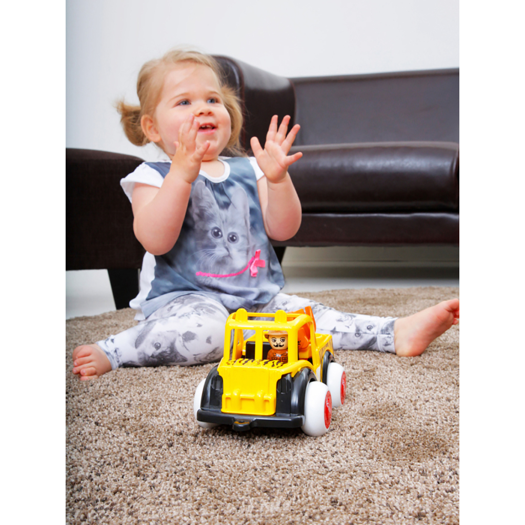 Спецтехніка Viking Toys Пікап "Сафарі" з тваринами (1268) - зображення 4