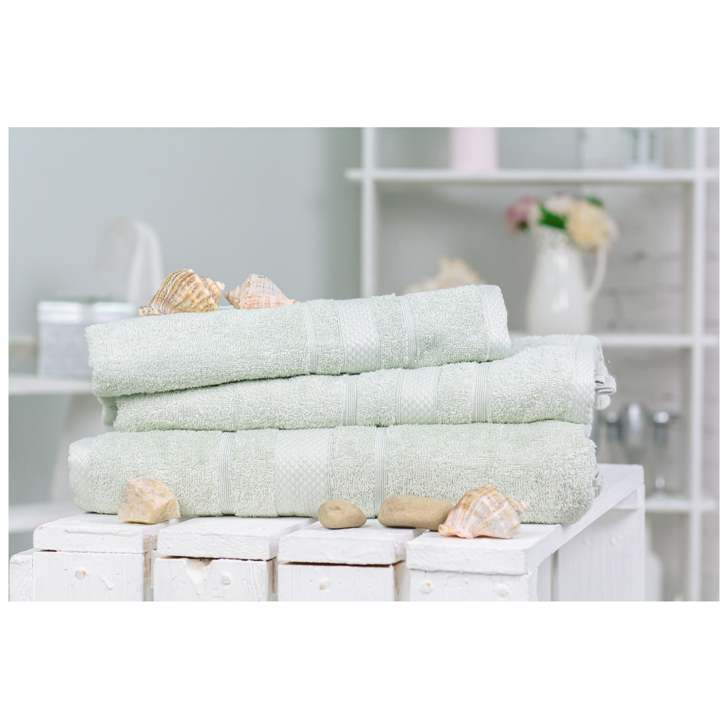 Рушник MirSon набір банний 5008 SoftNess Menthol 50x90, 70x140, 100x150 (2200003182682) - зображення 1