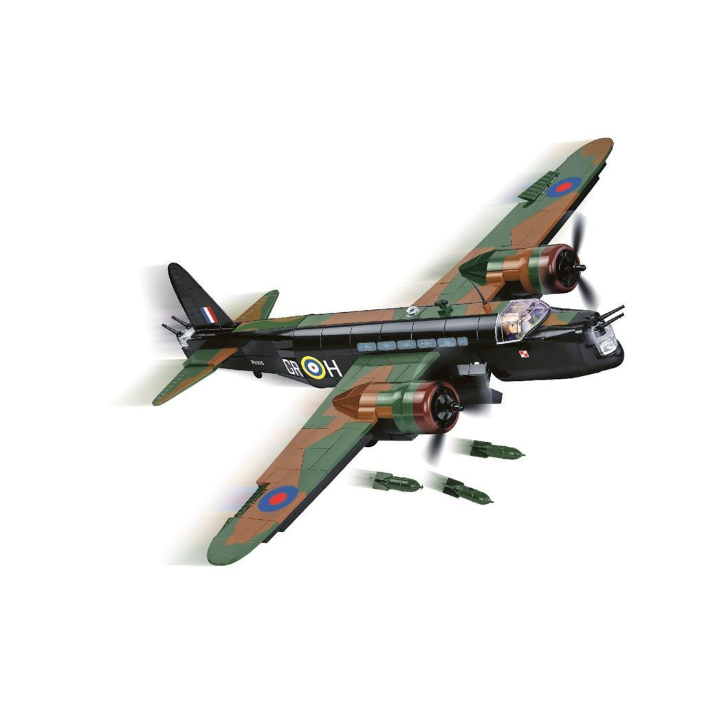 Конструктор Cobi Друга Світова Війна Літак Віккерс Веллінгтон, 560 деталей (COBI-5531) - зображення 3