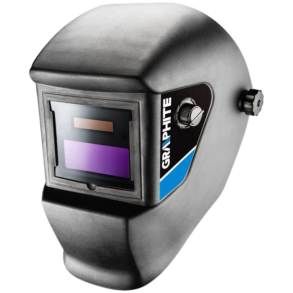 Маска зварювальника Graphite автозатемніння, 1/15000 сек, два датчики дуги, регулювання с (56H822) - изображение 1