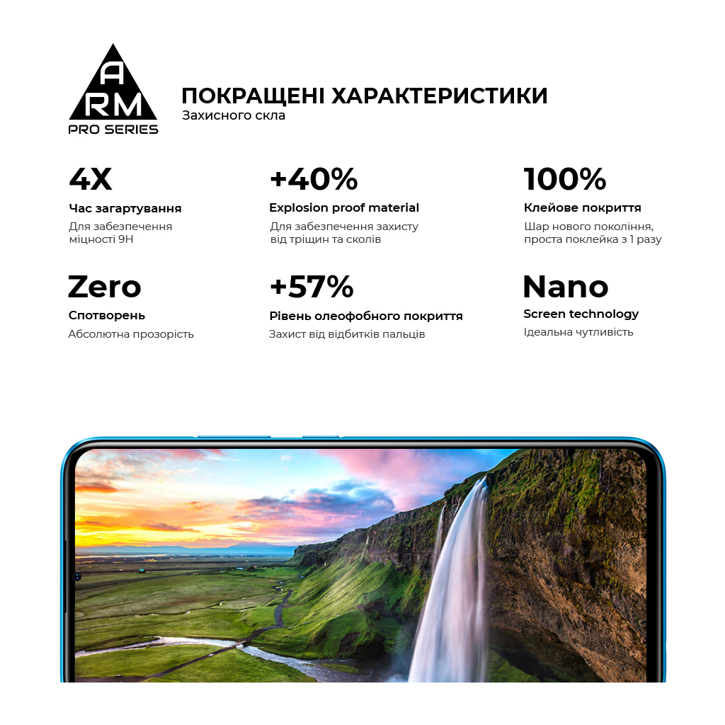 Скло захисне Armorstandart Pro Realme C11 2021 Black (ARM59274) - зображення 4