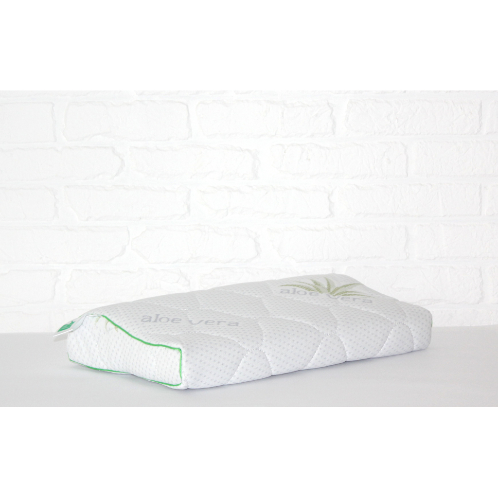 Подушка MirSon ортопедична 6123 Green nature Alberto Kiddy 50х29х5/8 (2200003262773) - зображення 3