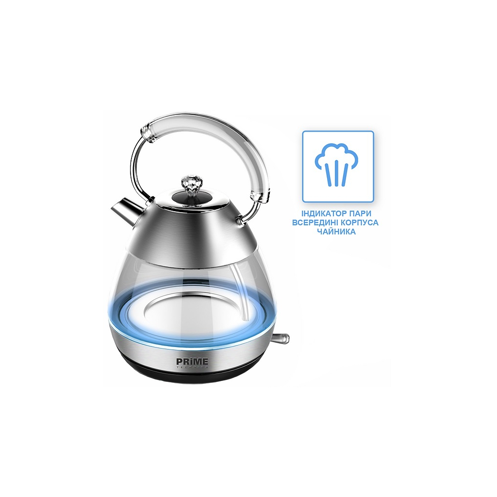 Електрочайник PRIME Technics PKG 1795 S - зображення 2