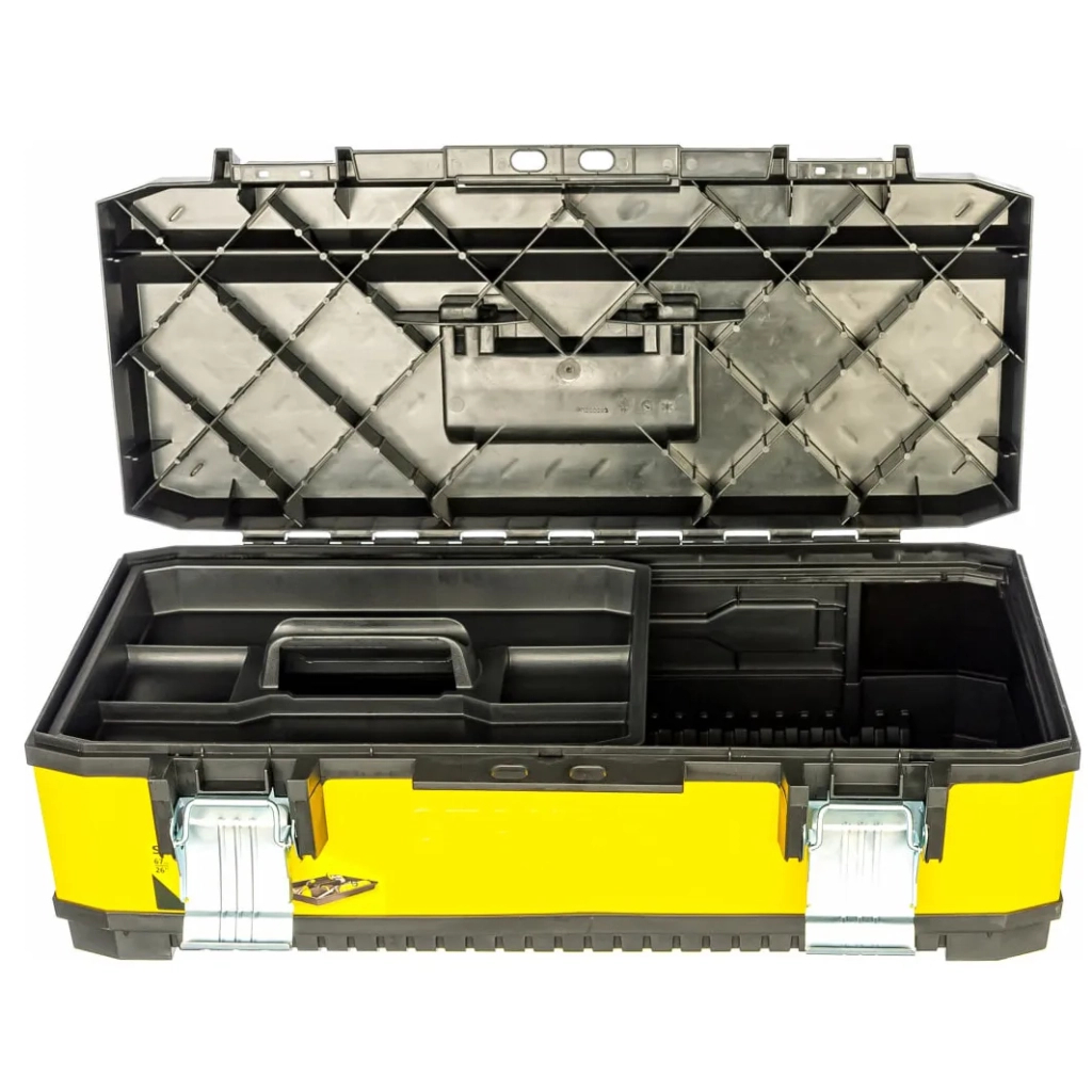 Ящик для інструментів Stanley 26", 662x293x222 мм, з металевими замками (1-95-614) - зображення 3