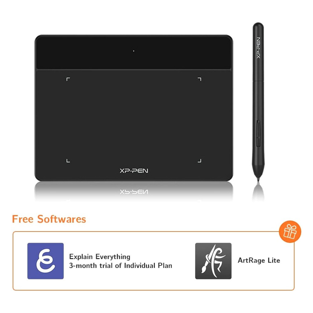 Графічний планшет XP-Pen Deco Fun Black (Deco Fun XS_BK) - зображення 4