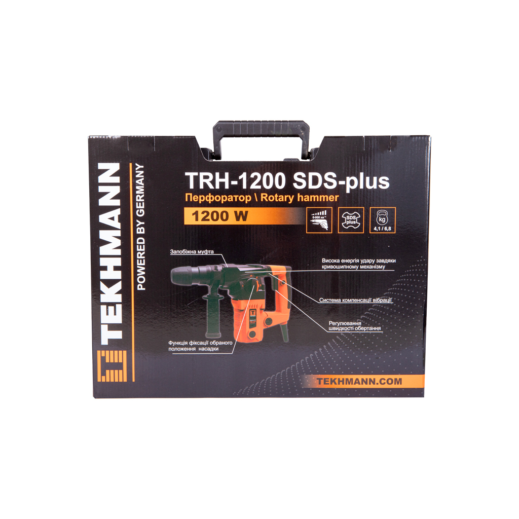 Перфоратор Tekhmann TRH-1200 SDS-plus (848644) - изображение 7